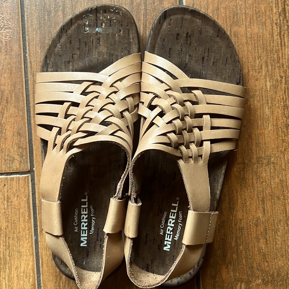 Women’s Merrell District Mahana Leather Sandal size 7 Marking